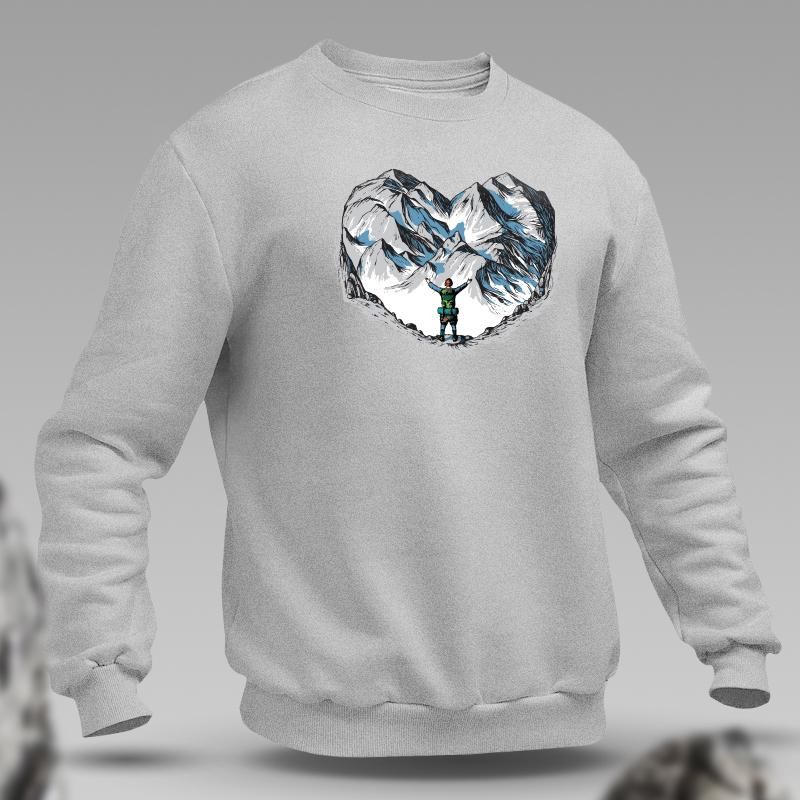 Bluza męska | ŚNIEŻNE SERCE