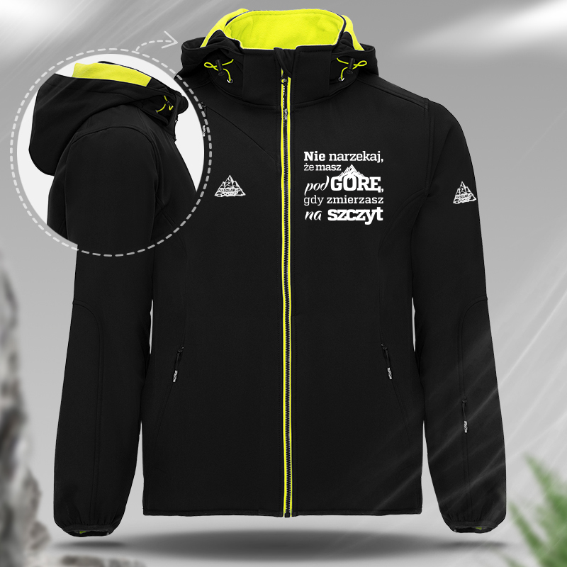 Kurtka Softshell z Kapturem...