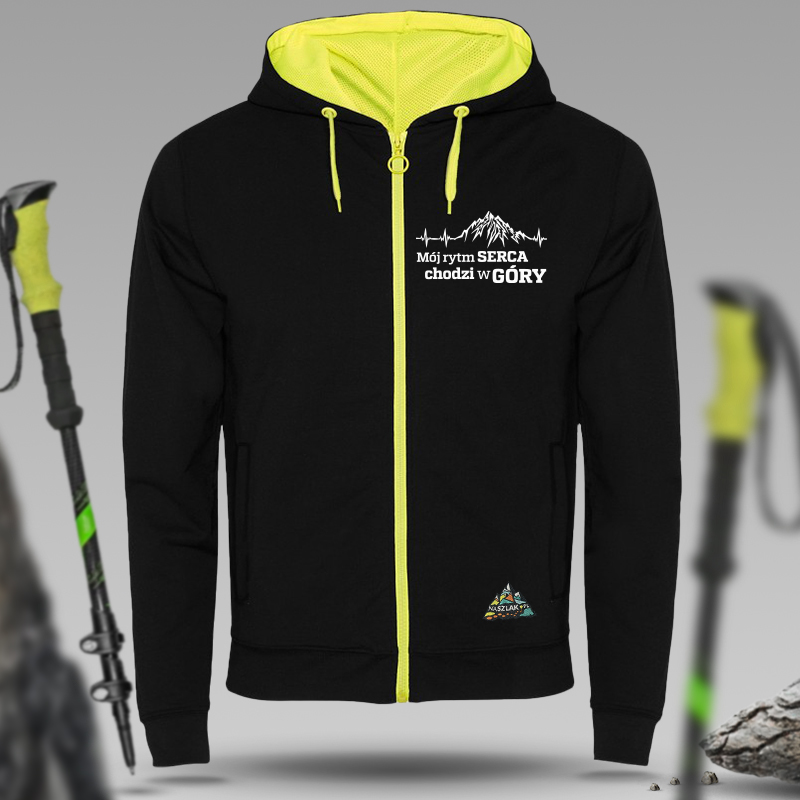 Bluza z zamkiem FLUOX -...