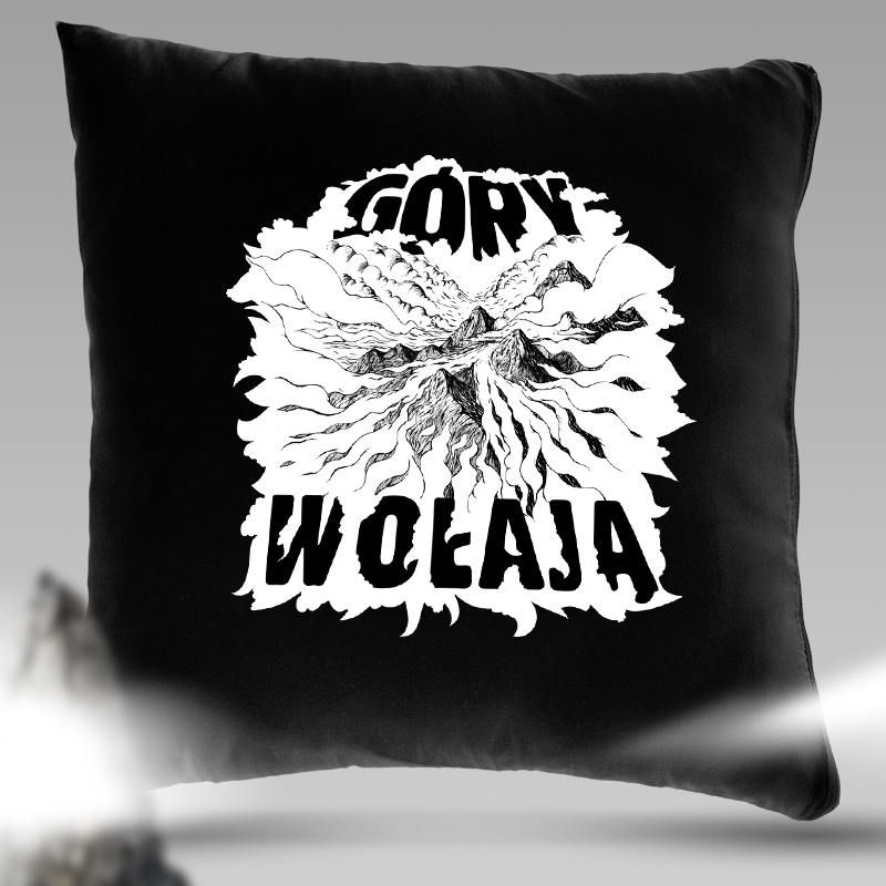 Poduszka | GÓRY WOŁAJĄ - BLACK