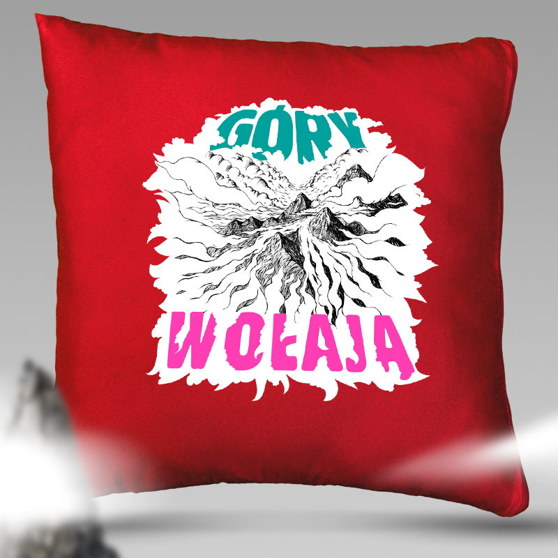 Poduszka | GÓRY WOŁAJĄ - PINK