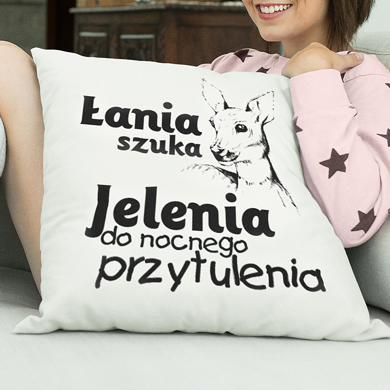 Poduszka | ŁANIA SZUKA JELENIA