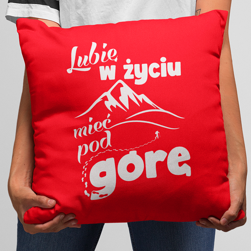 Poduszka | MIEĆ POD GÓRĘ