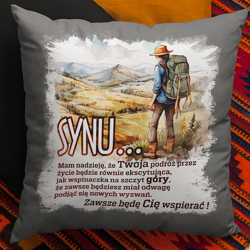 Poduszka | Synu - Twoja podróź