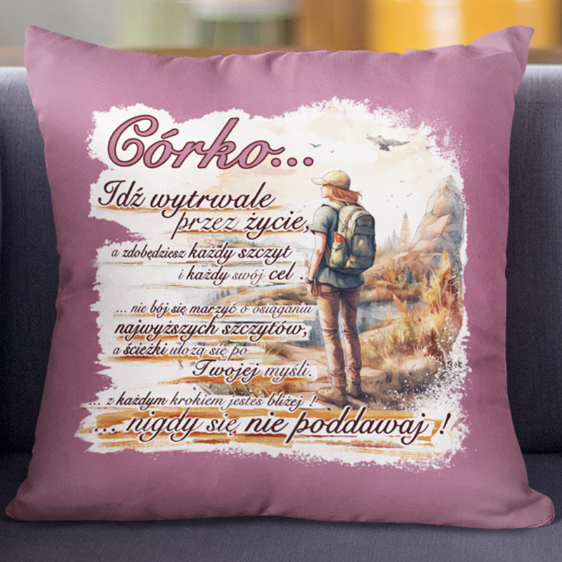 Poduszka | Córko - Idź...