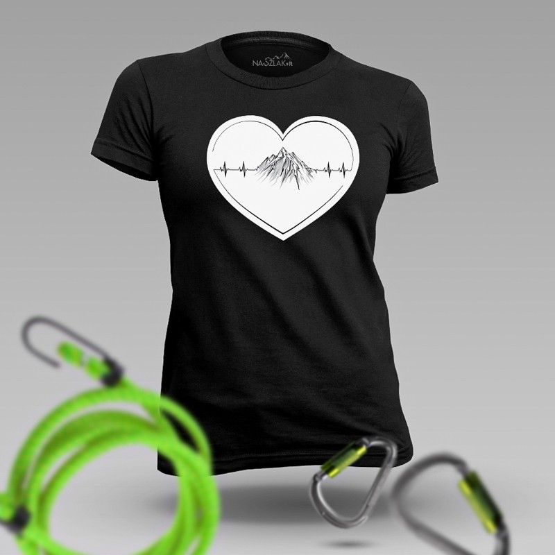 Koszulka damska | GÓRY W SERCU