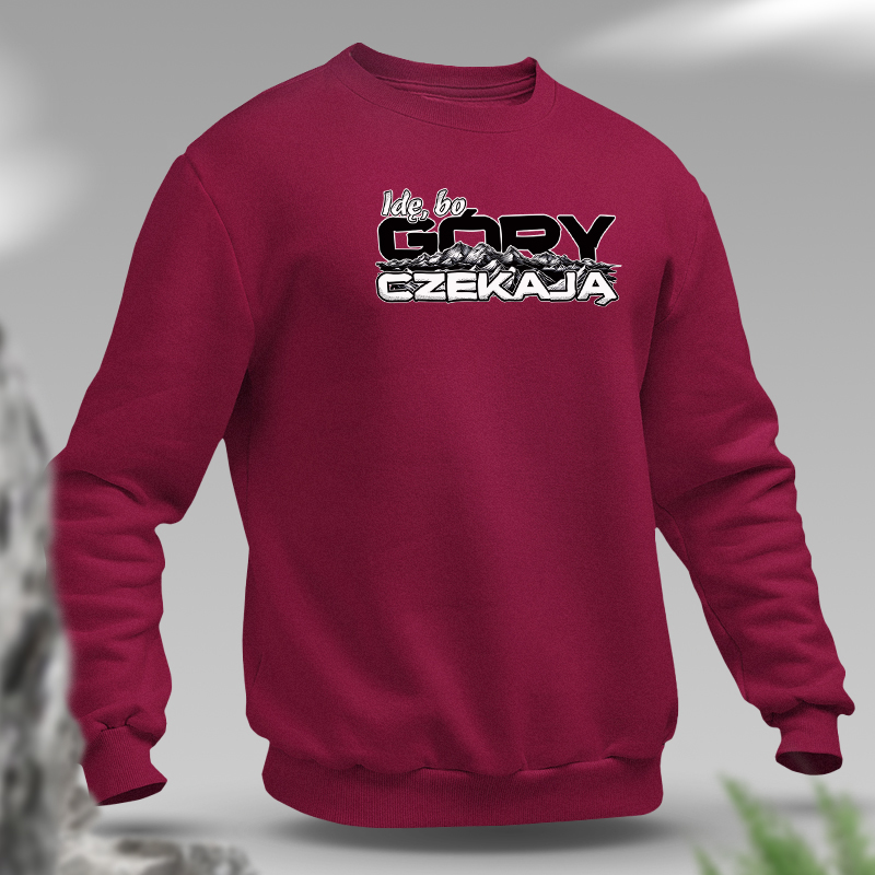 Bluza męska | IDĘ BO GÓRY...