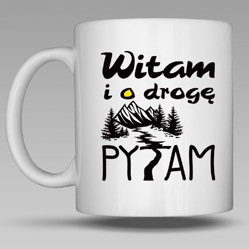 Kubek | WITAM I O DROGĘ PYTAM