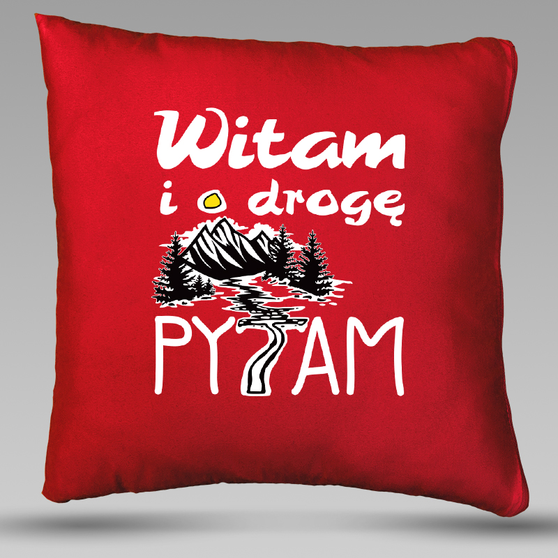 Poduszka | WITAM I O DROGĘ...