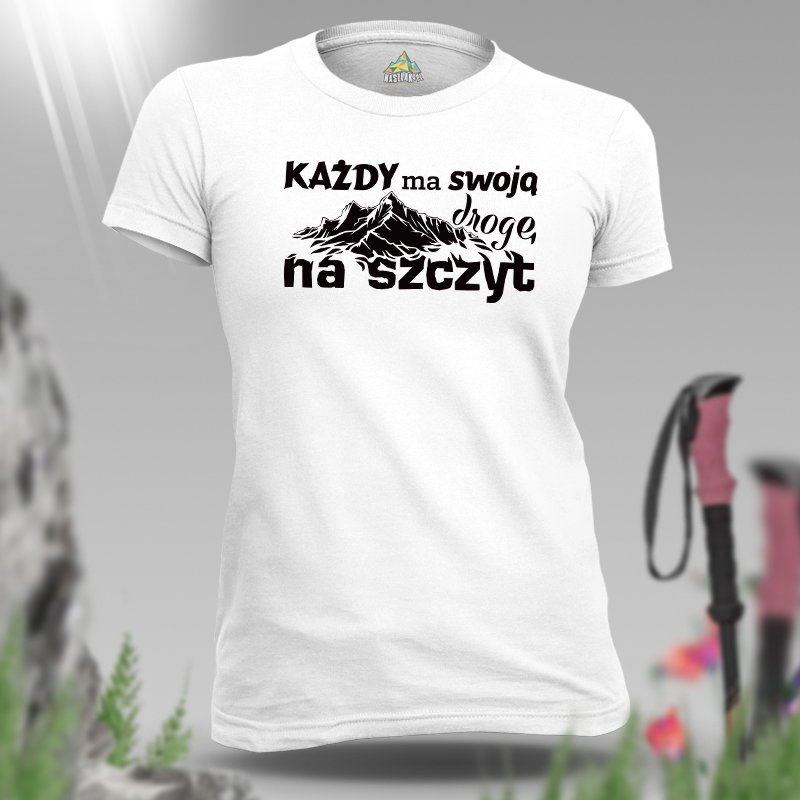 Koszulka damska | KAŻDY MA...