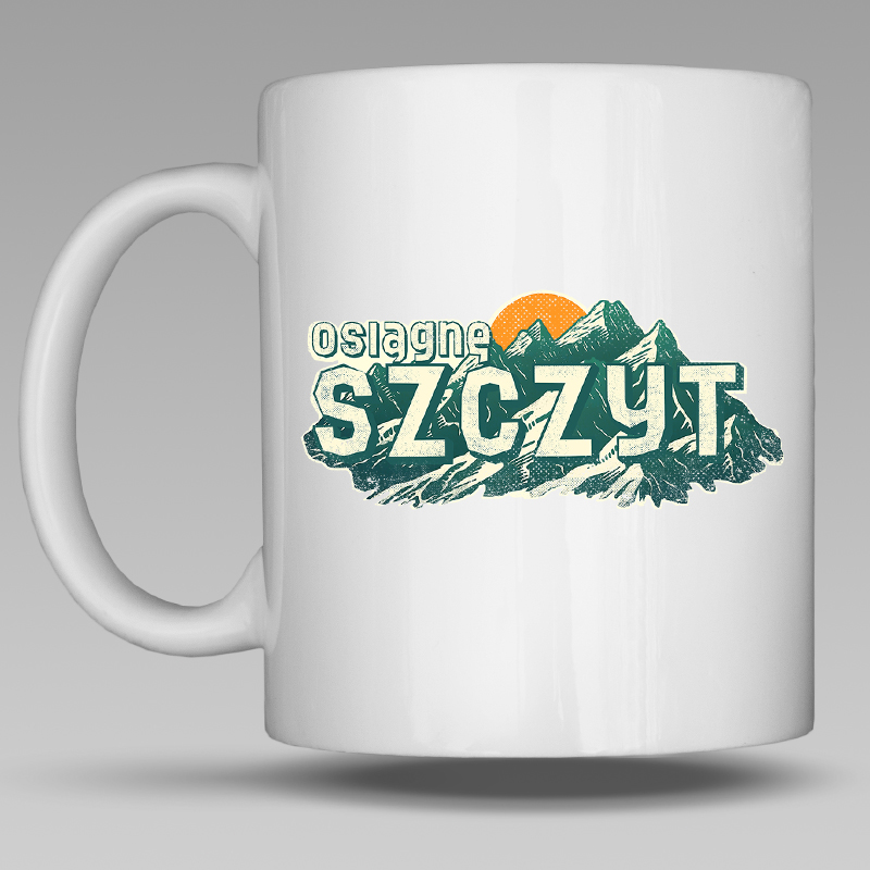 Kubek | OSIĄGNĘ SZCZYT - RETRO