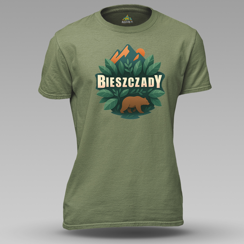 Koszulka męska | Bieszczady