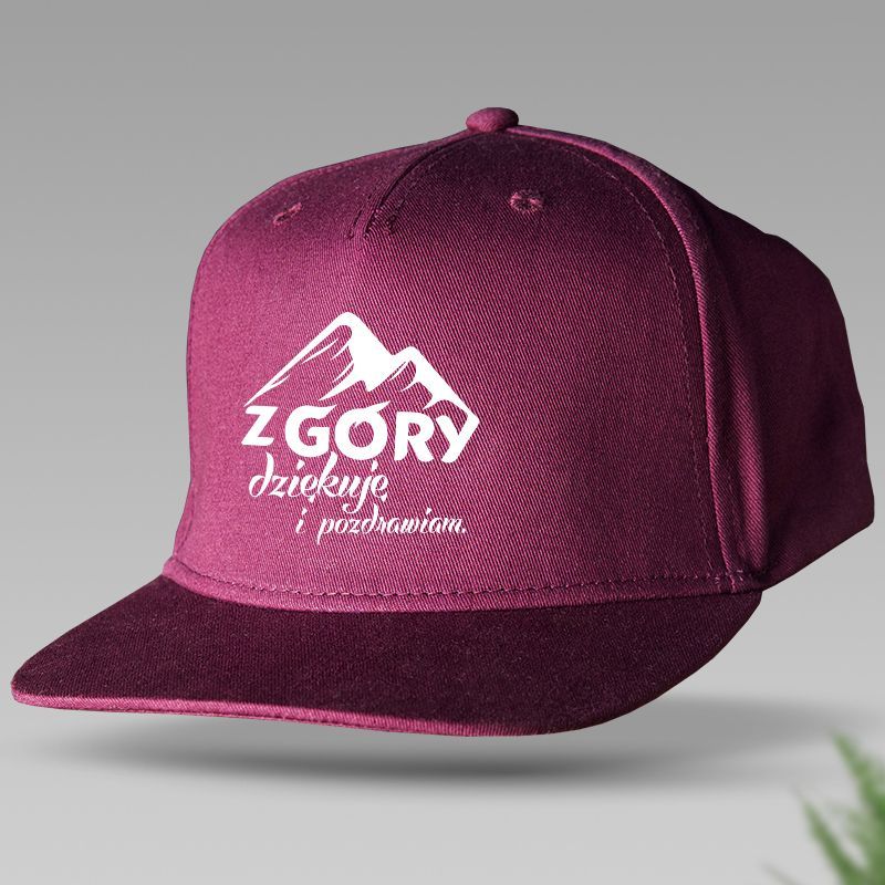 Czapka z daszkiem | Z GÓRY...